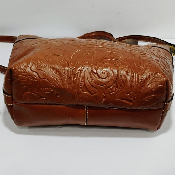 PATRICIA NASH EMBOSSED LEATHER PURSE - Picture 3 of 14